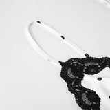 Purpdrank  Elegant Streetwear Polka Dot V-neck Spaghetti Strap Dress Summer Lady Sexy Long  Dress Fashion French Style Outfits