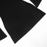 Purpdrank  Sexy Hole Sequined Black Gothic Autumn Dress for Women 2025 New Fashion Slim Skew Collar Long Sleeve Mini Causal Y2K Dress