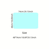 Purpdrank  Double Sided Stripes Bow Pillow Case 48x74cm Soft Comfortable Covers Cotton Pillow Cover Pillow Sham for Beds Home Decoration