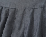 Purpdrank  Summer Mini Skirts Vintage Kawaii Skirts Women Super Short Skirts For Woman Preppy Style Mirco Skirt Pleated Preppy Style Grey