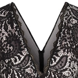 Purpdrank  Fashion Summer Sleeveless Black Lace Dress Ladies Party Night Out Slim Mini Dress Vestidos