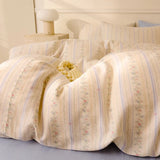 Purpdrank  Plaid Style Comforter Cover Single/Double Duvets Cover 100% Cotton Blanket Cover Girls Boys Room Quilt Cover 이불커버(No Pillowcase)