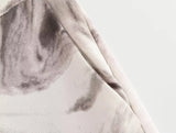 Purpdrank  Spring Summer CHIC Zipper Waist Tie dye Print Wide Leg Pants Women Front Ruched Long Loose Suit Trousers Full Length Bottom
