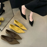 Purpdrank  Women Sandals Pointed Toe Elegant Low-heel Shoes Summer Fashion Slingback Woman Mules Shoes Pumps Dress Shoes 2026