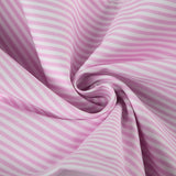 Purpdrank  Women's Autumn Spring Pants Striped Elastic Waist Low Waist Simple Comfortable Loose Casual Design Fashion Soft Versatile Skinny