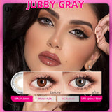 Purpdrank  NEW Colored Contact Lenses Big Eyes Lens Blue Eye 14.5mm Contacts Lens Green Lens Beauty Women Makeups Lens Health Care