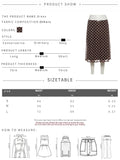 Purpdrank  Polka Dot Print 3-Piece Set Women Scarf+V-Neck Camisole+Irregular Mid Skirts Matching High Street Sweet Elegant Suit