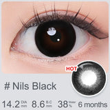 Purpdrank  (0.00~-6.00) Powered Contact Lenses With Grade Big Eyes Color Contact Lens for Eyes Beauty Cosmetic Color Lens 6 Months
