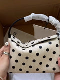 Purpdrank  Spring Summer New Polka Dot Handbag Casual Fashion Commuter Versatile Bag