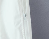 Purpdrank  White Cotton Spliced Embroidery Lace Wood ears V neck Camisole Camis Women Summer Tank Tops Side Zipper Girl Slim Crop Top