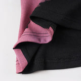 Purpdrank  Y2k Sexy Print Autumn O Neck Long Sleeve Slim Streetwear Fashion Knitted T-Shirts