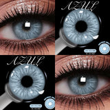 Purpdrank  Colored Contact Lenses Natural Lenses Yearly Beauty Lens Eye Contacts for Eyes Makeup, Parties Campus Travel Camping