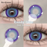 Purpdrank  Pink Colored Contacts Lenses with Degree Yearly Blue Colorcon Cosplay Cosmetic Anime Pupils Colorful Contact for Eye