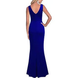 Purpdrank  Ladies Evening Dr Svel Collar Split Skirt Polyester Fiber mid Waist Irregular Hem Busin Wear No Brand Registered