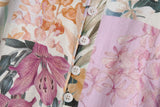 Purpdrank  Beach Wear High Waist Loose Vestidos Boho Floral Print Summer Dress for Women Vintage O-neck Long Sleeve Dresses