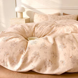 Purpdrank  Plaid Style Comforter Cover Single/Double Duvets Cover 100% Cotton Blanket Cover Girls Boys Room Quilt Cover 이불커버(No Pillowcase)