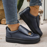 Purpdrank  Spring and Autumn New Thick soled One foot Stepping Women's Trendy Fashion Versatile Commuter Simple Single Shoes