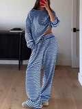 Purpdrank  2 Pieces Women's Sets Autumn Winter Pullover Suit Long Sleeve Tops And Pants Suits Two Piece Set Tracksuit Outfit
