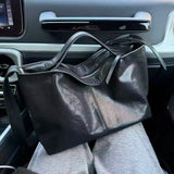 Purpdrank  Commuting Single Shoulder Large Capacity Tote Bags Hand-held Vegetable Basket Crossbody New Fashionable Versatile Bag