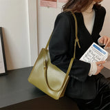 Purpdrank  Quality Women Tote Bags Shiny Leather Shopper Shoulder Bag Retro Large Capacity Shopping Totes Luxury Designer Handbag Lady