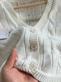 Purpdrank  Twist Flower Knitted Cropped Cardigan T-shirt Women Sexy V-neck Single Breasted Short Sleeve Tees Vintage Simple Cotton Crop Top