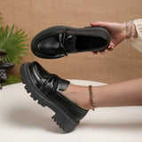 Purpdrank  Plus Size Loafers for Women, Autumn & Spring New Arrivals, Bowknot Mary Jane Shoes, Casual Flat Shoes