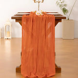 Purpdrank   2 Pcs Solid Color Wedding Table Runner American Party Banquet Decoration Long Tablecloth Super Soft Easy-Care Home Textile