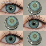 Purpdrank  Black Big Diameter Lenses 14.5mm Colored Contact Lenses for Eyes Big Eye Lenses Natural Look Black  Lentes De Contacto