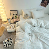 Purpdrank  Fresh Style Bedding Set 100% Cotton Bed Linen Set for Home постельное бельё набор Soft Duvet Cover Pillowcase with Bedsheets