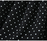 Purpdrank  Sexy Spaghetti Strap Dress for Women Summer Black Polka Dots Lace Edge A-line Slim Slip Dresses Female Bow Lace-up Beach Dress