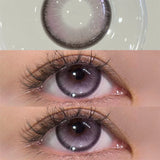 Purpdrank  Blue Colored Contact Lenses - Natural & Small Pupil Hazel Contacts, Yearly Lenses for Summer & Autumn Holiday, Parties