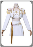 Purpdrank  Rumi Zoey Mira Cosplay Costume Wig Women Girls White Leather Suit Halloween Carnival Party Comic-con Role Playing Outfit