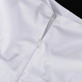 Purpdrank  Elegant Chic Office Lady Loose Pocket Shirt Top Cake Layered Ball Skirt Set Summer Outfits New Women Skirt Two Piece Set