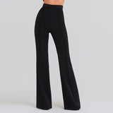 Purpdrank  3D Flower Tube Top Pants Women Sleeveless Backless Slim Pleated Tops Wide Leg Straight Trousers 2025 Summer Elegant Lady Outfits