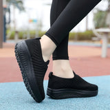 Purpdrank  Fashionable Flat Sports Shoes Autumn New Versatile and Comfortable Casual Women's Vulcanized Shoes Simple and Breathable