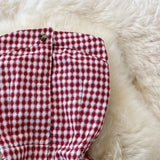 Purpdrank  Summer Fashion Casual Women's Black White Plaid Backless Slim Holiday High Waist Slip Wide Leg Pant Jumpsuit Versatile