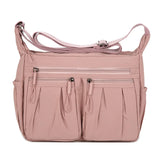 Purpdrank  Creative Large Capacity Shoulder Bags Casual Vintage Crossbody Bags Multifunction Simple Messenger Bag Women Men