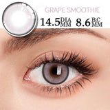 Purpdrank  Purple Lenses Colored Pupils for Eyes Cosplay Anime Contact Lenses Violet Lens y2k Lenses