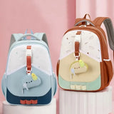 Purpdrank  Fashion Cute Backpack Lightweight Large Capacity School Bag Nylon Material Waterproof School Backpack for Boy Gril