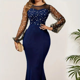 Purpdrank  Women's Slim Fit Pencil Skirt Dress Spring Autumn Long Sleeve Commuter Style Fashion Female Skirt