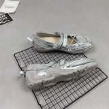 Purpdrank  Women Sneakers Marie Janes Shoes Woman Flat Sandals Summer 2025 Brand Casual Sport Shallow Loafers Breathable Comfort Sandalias