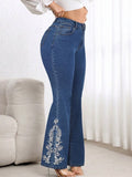 Purpdrank  Women High Waist Wide Leg Pants Hole Straight Pants Long Jeans Casual Trendy Trousers 2026 Spring Autumn New Denim Trousers