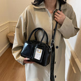 Purpdrank  Y2K Top-handle Bags For Women Pure Color Casual Street Small Shoulder Crossbody Bags 2025 Latest Luxury Designer Handbags
