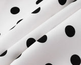 Purpdrank  Sexy White Black Polka Dot Print Ruffles Off Shoulder Dress Women Ruched Chest Slim Waist Midi Dresses Robe Holiday Vestidos