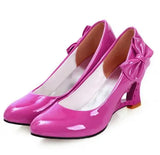 Purpdrank  New light mouth high-heeled shoes white bride sexy lady shoes in the spring and autumn marriage sexy wedges women's shoes