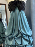 Purpdrank  French Elegant Gothic Lolita Hepburn Dress Women Vintage Sleeveless Halter Neck Party Dresses New Fashion Slim Aesthetic Outfit