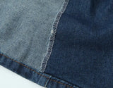 Purpdrank  Sexy Square Collar Blue Denim Camis Sexy Corset Women Front Cross Lacing up Bandage Bow Tank Tops Back Zipper Slim Crop Top