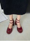 Purpdrank  Designer Women Nightclub Pumps Fashion Cross Strap Buckle Shoes 2025 New Spring Autumn Wedding Party Shoes
