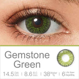 Purpdrank  Natural Color Contact Lenses for Eyes 3 Tone Color Lens Gray Contact Lens Yearly Fashion Blue Contact Lens Colored Eye Contacts