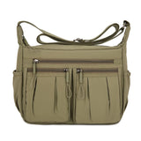 Purpdrank  Creative Large Capacity Shoulder Bags Casual Vintage Crossbody Bags Multifunction Simple Messenger Bag Women Men